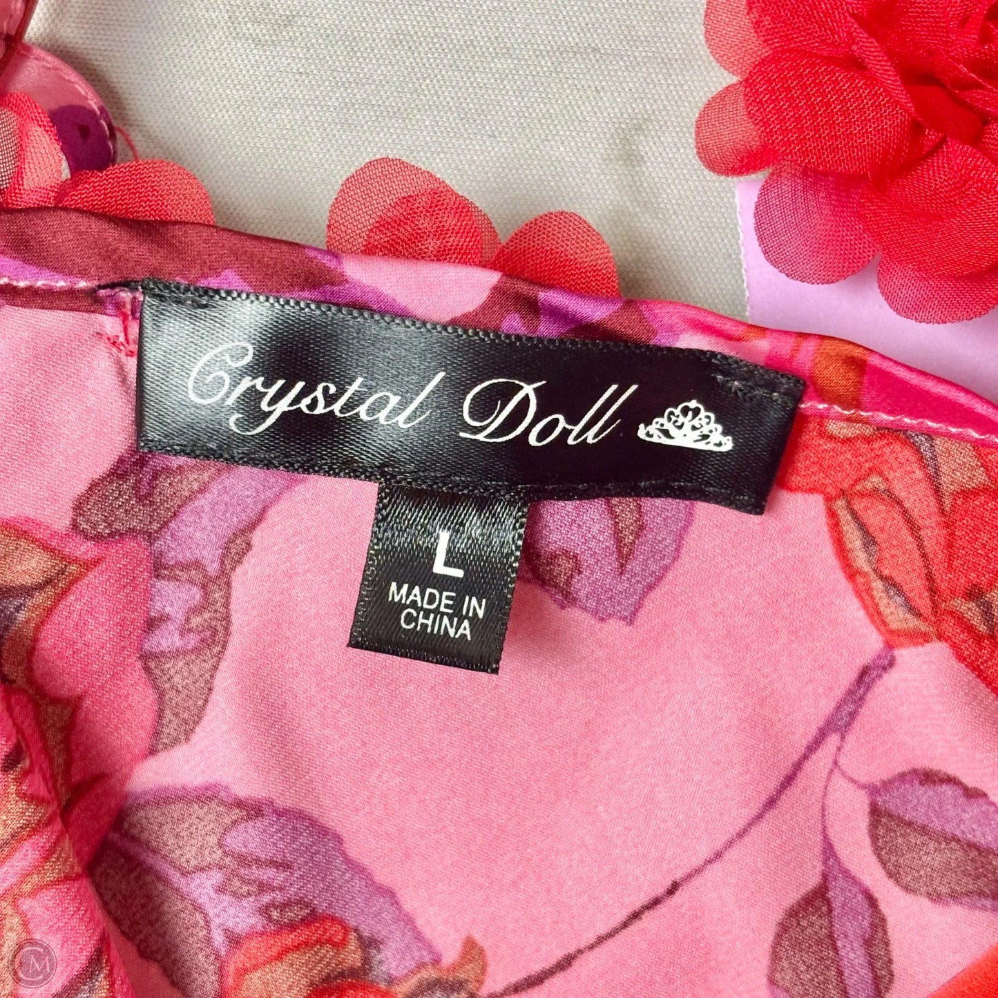 Dress Casual Maxi By Crystal Doll In Floral Print, Size: L
