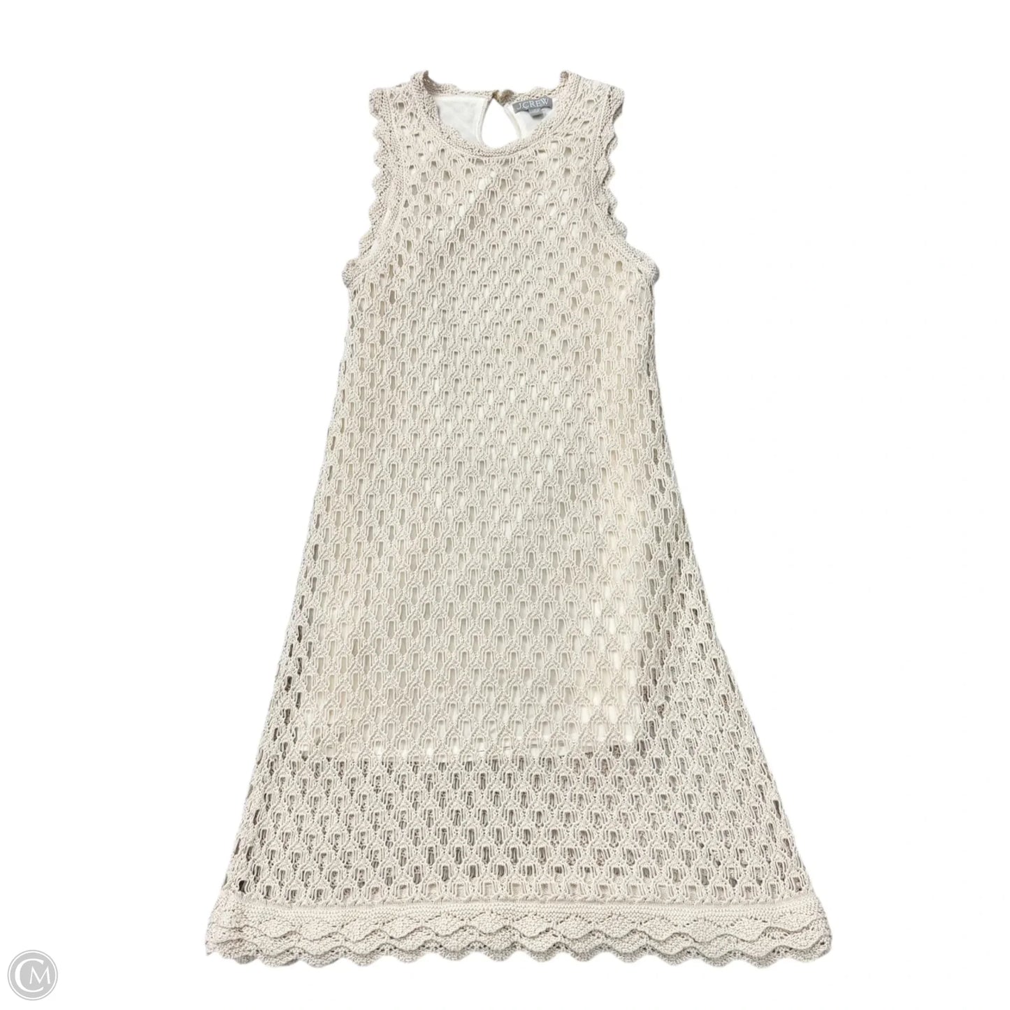Dress Casual Midi By J. Crew In Tan, Size: M