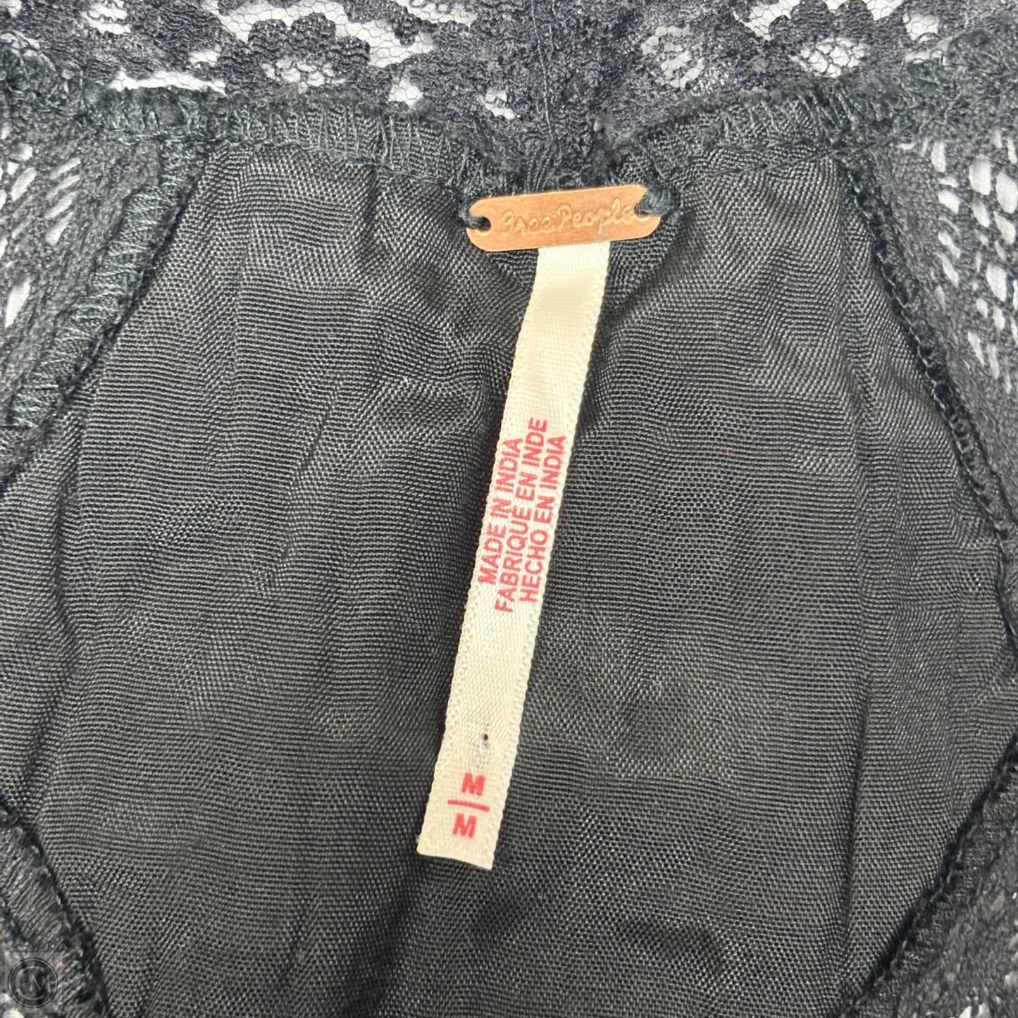 Blouse Sleeveless By Free People In Black, Size: M