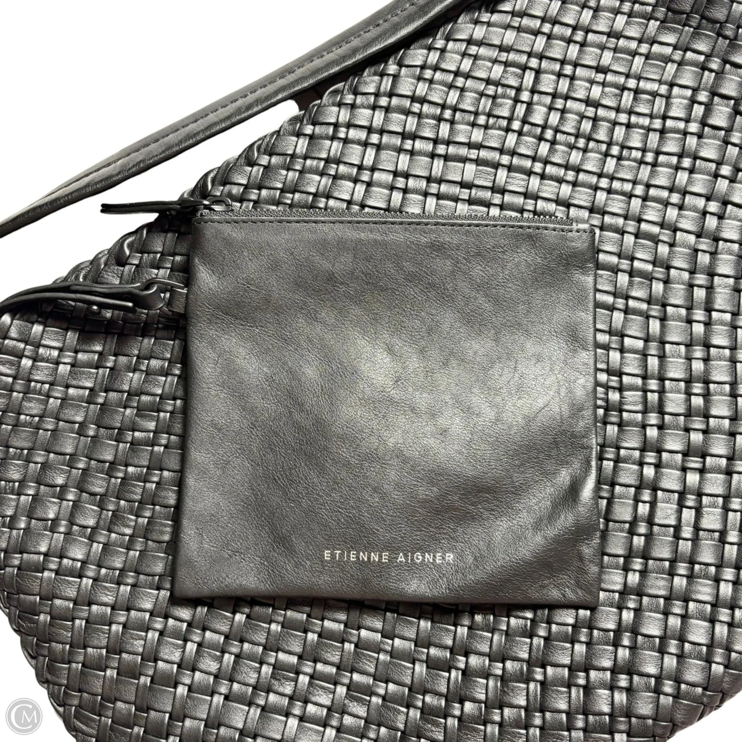 Handbag Leather By Etienne Aigner, Size: Large