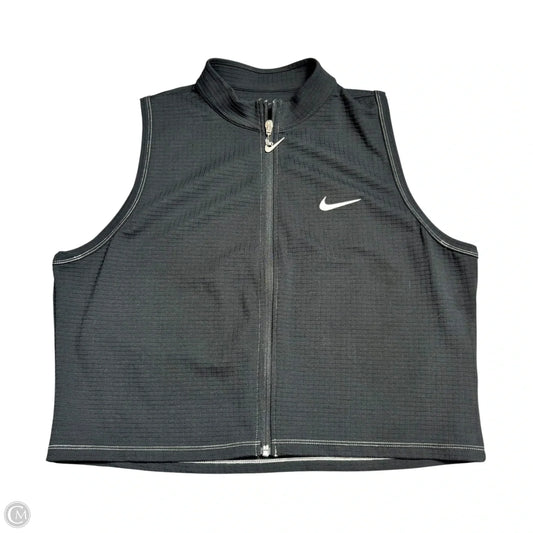 Athletic Tank Top By Nike Apparel In Black, Size: Xxl