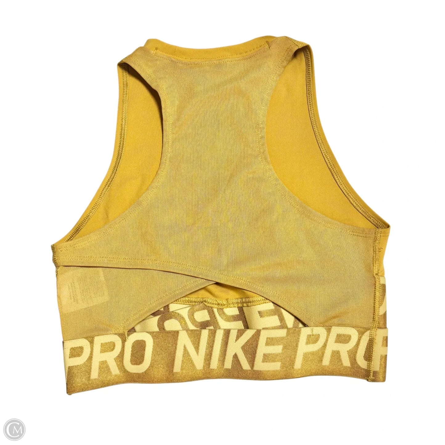 Athletic Tank Top By Nike Apparel In Brown, Size: S