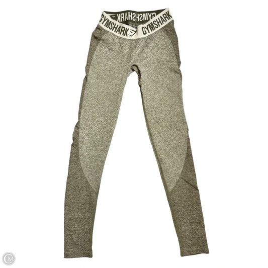 Athletic Leggings By Gym Shark In Green, Size: Xs