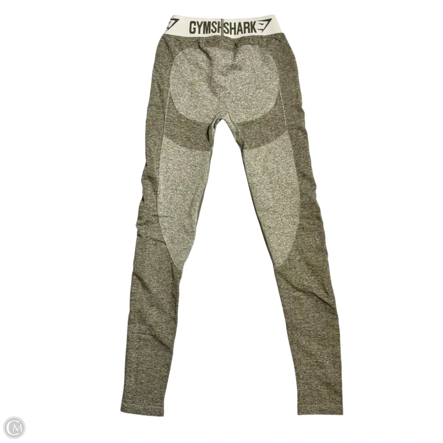 Athletic Leggings By Gym Shark In Green, Size: Xs