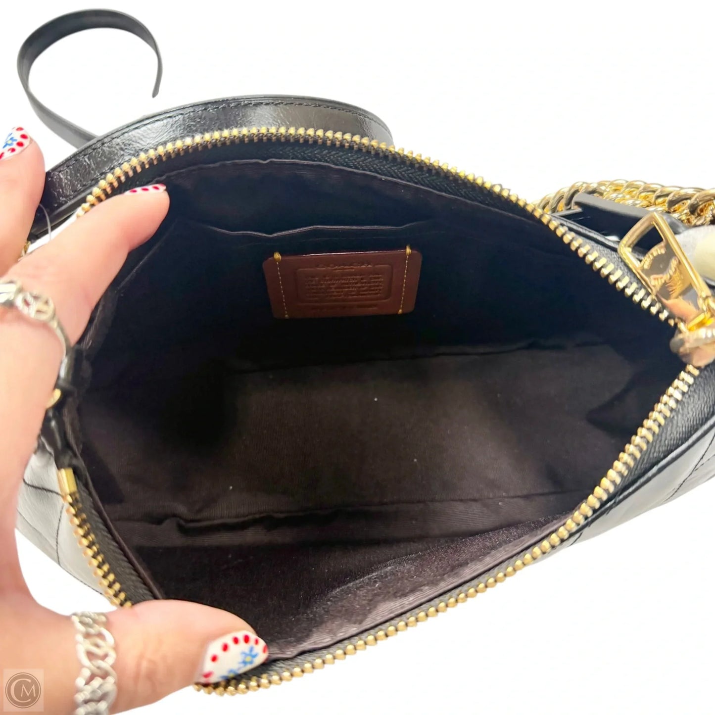 Handbag Designer By Coach, Size: Small
