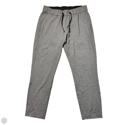Athletic Pants By Lululemon In Grey, Size: M