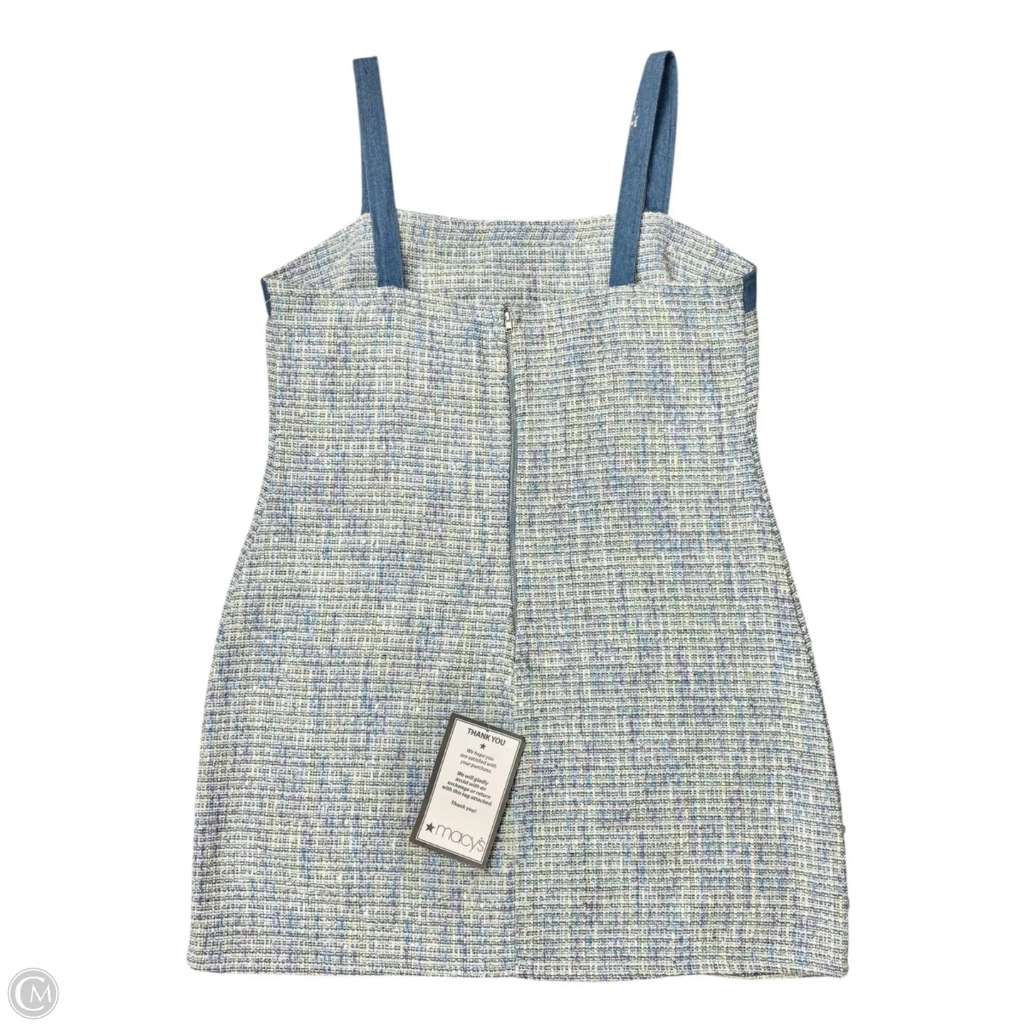 Dress Casual Short By City Studio In Blue, Size: 1x