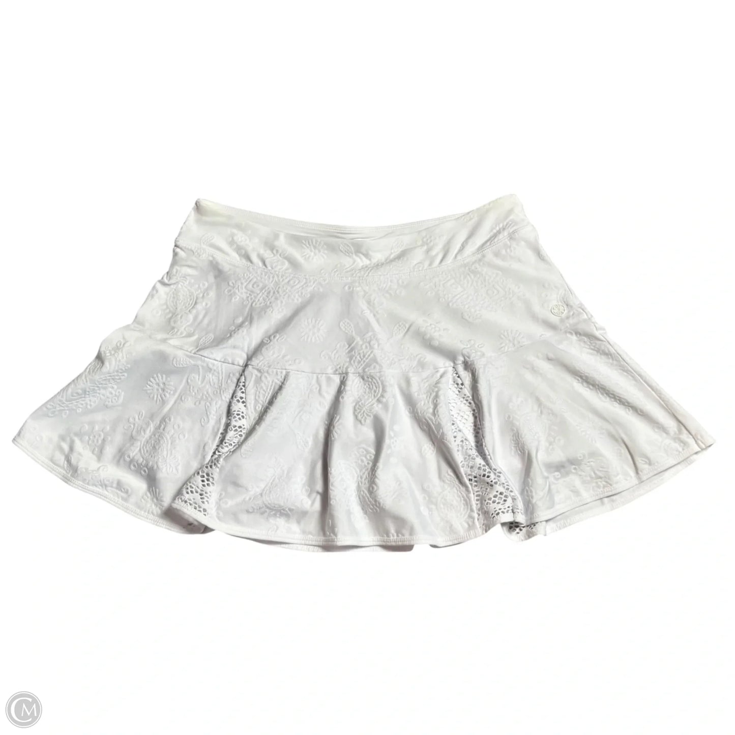 Skort Designer By Lilly Pulitzer In White, Size: M