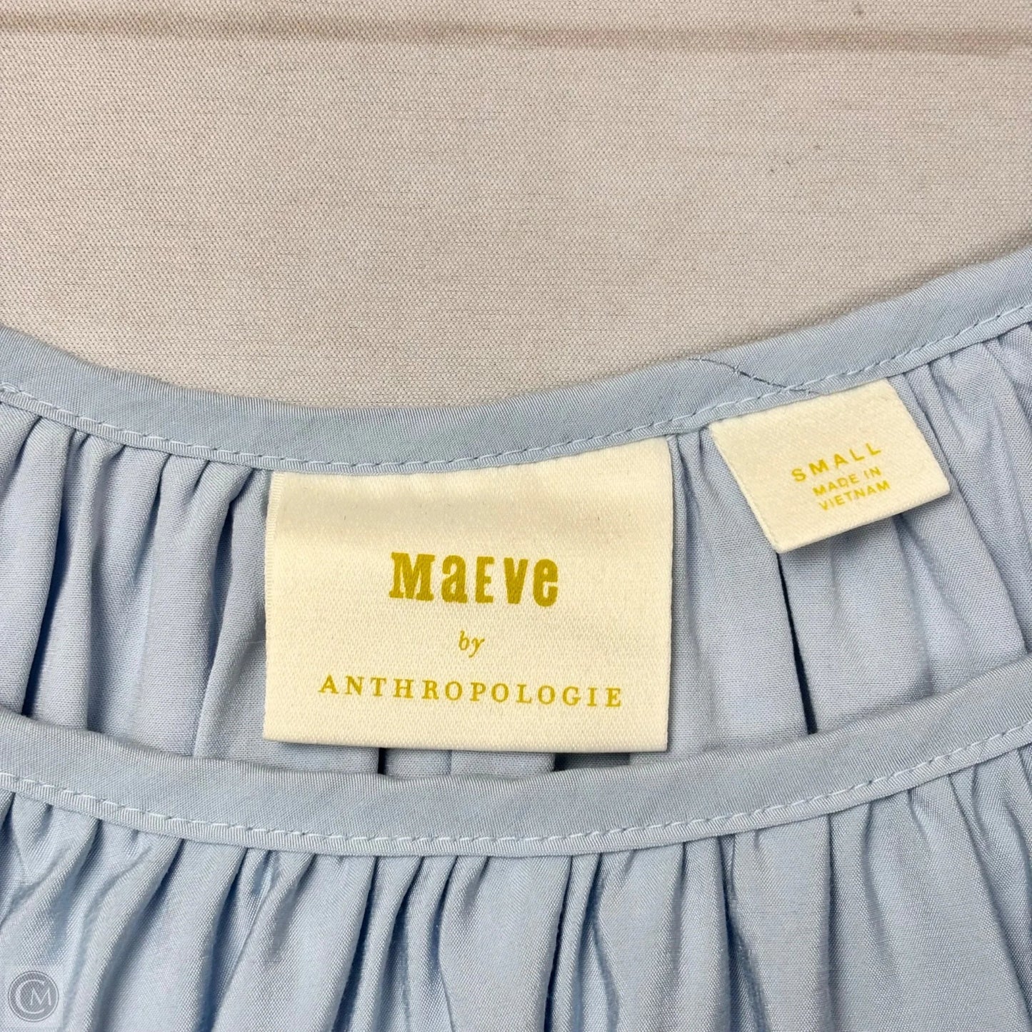 Top Short Sleeve By Maeve In Blue, Size: S