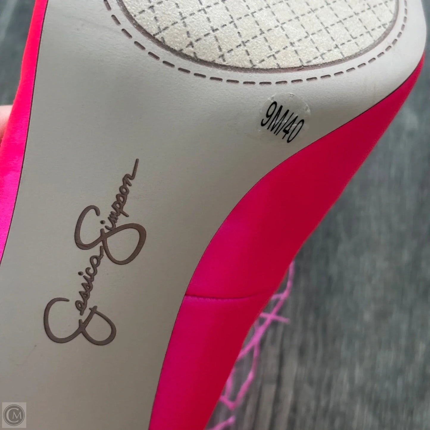 Shoes Heels Stiletto By Jessica Simpson In Pink, Size: 9