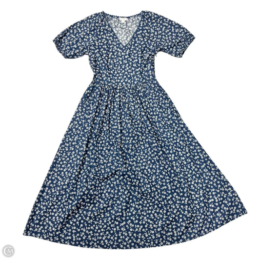 Dress Casual Maxi By J. Crew In Floral Print, Size: Xs