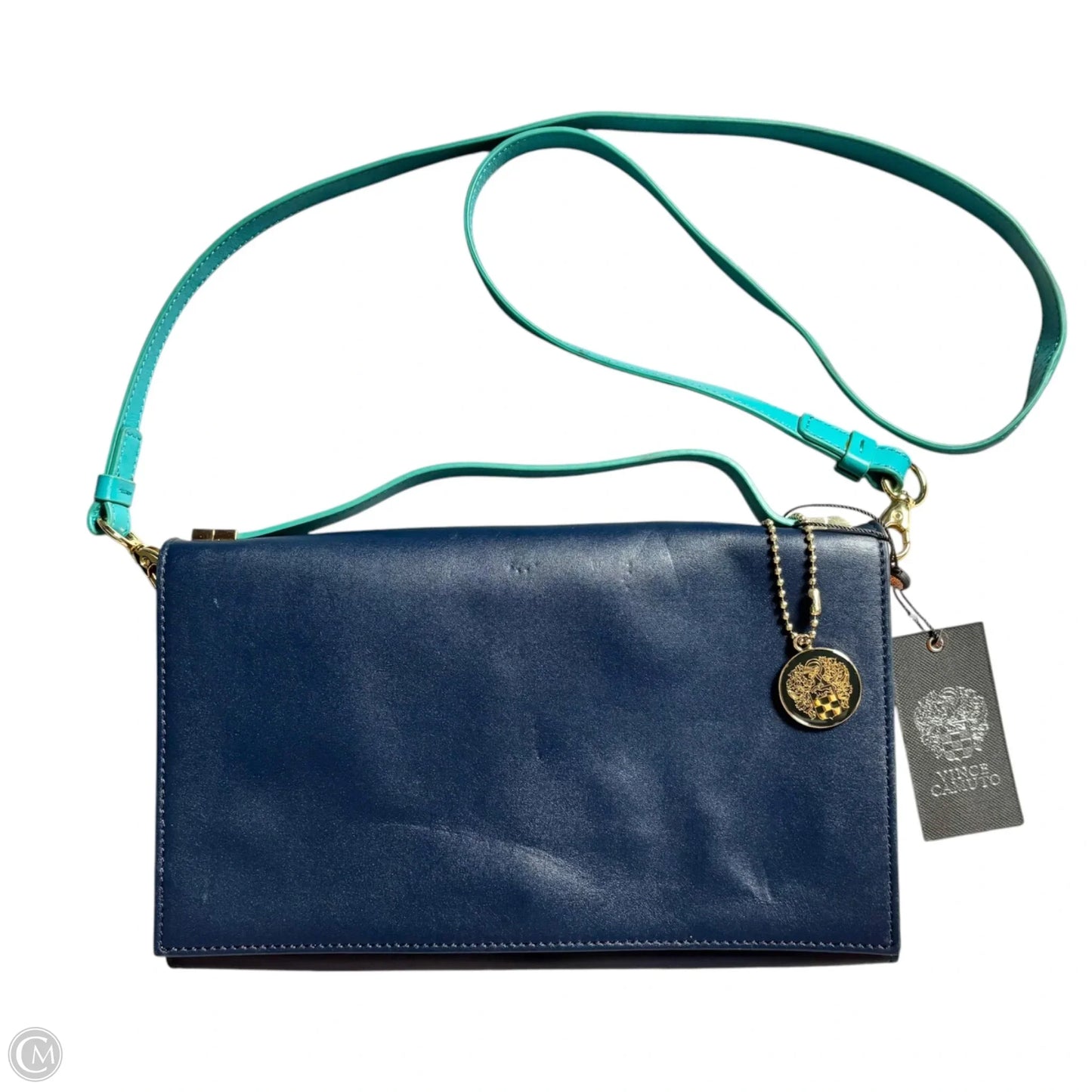 Crossbody Leather By Vince Camuto, Size: Medium
