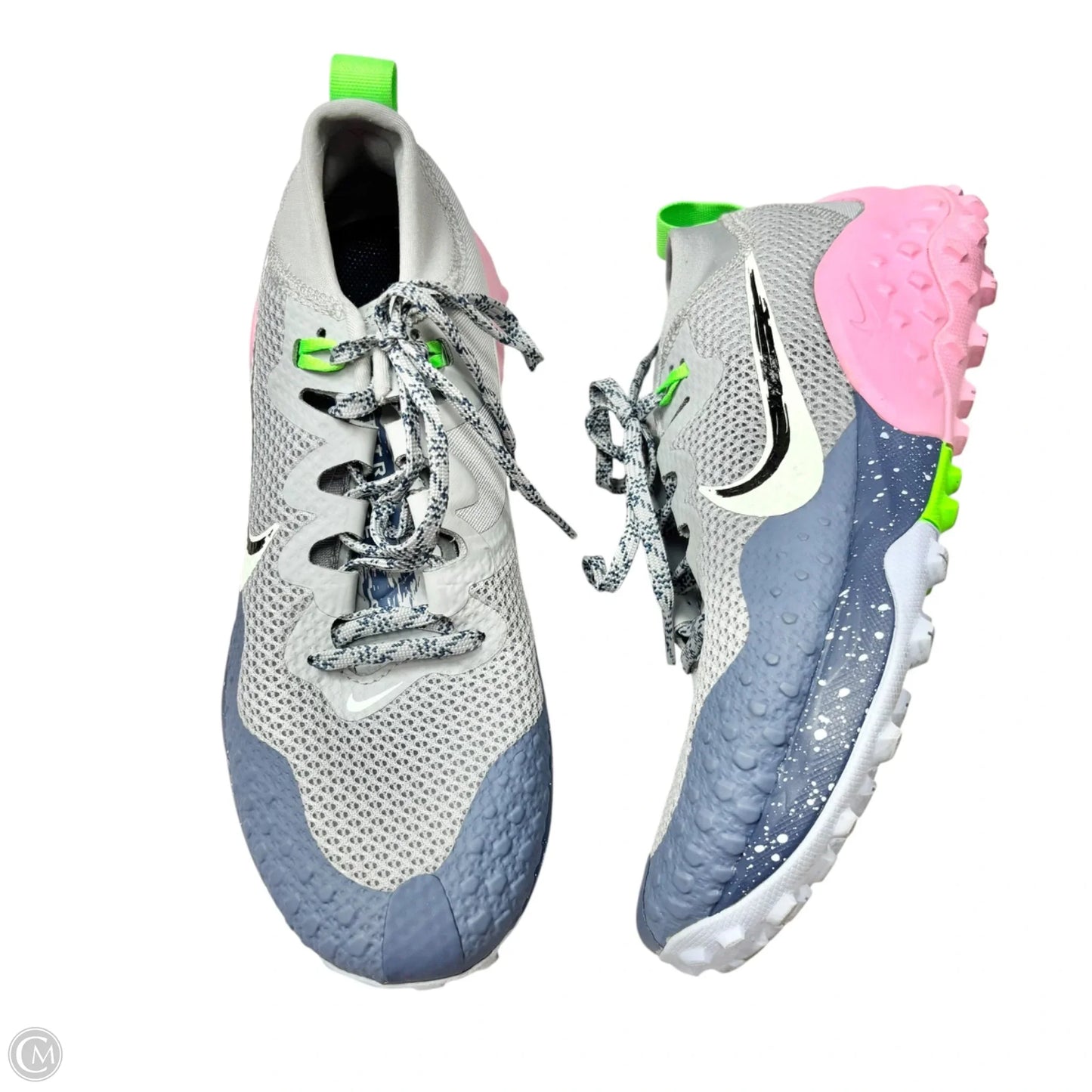 Shoes Athletic By Nike In Blue & Pink, Size: 8.5