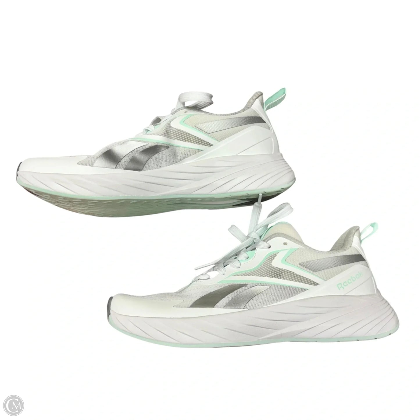 Shoes Athletic By Reebok In Blue & Grey, Size: 9