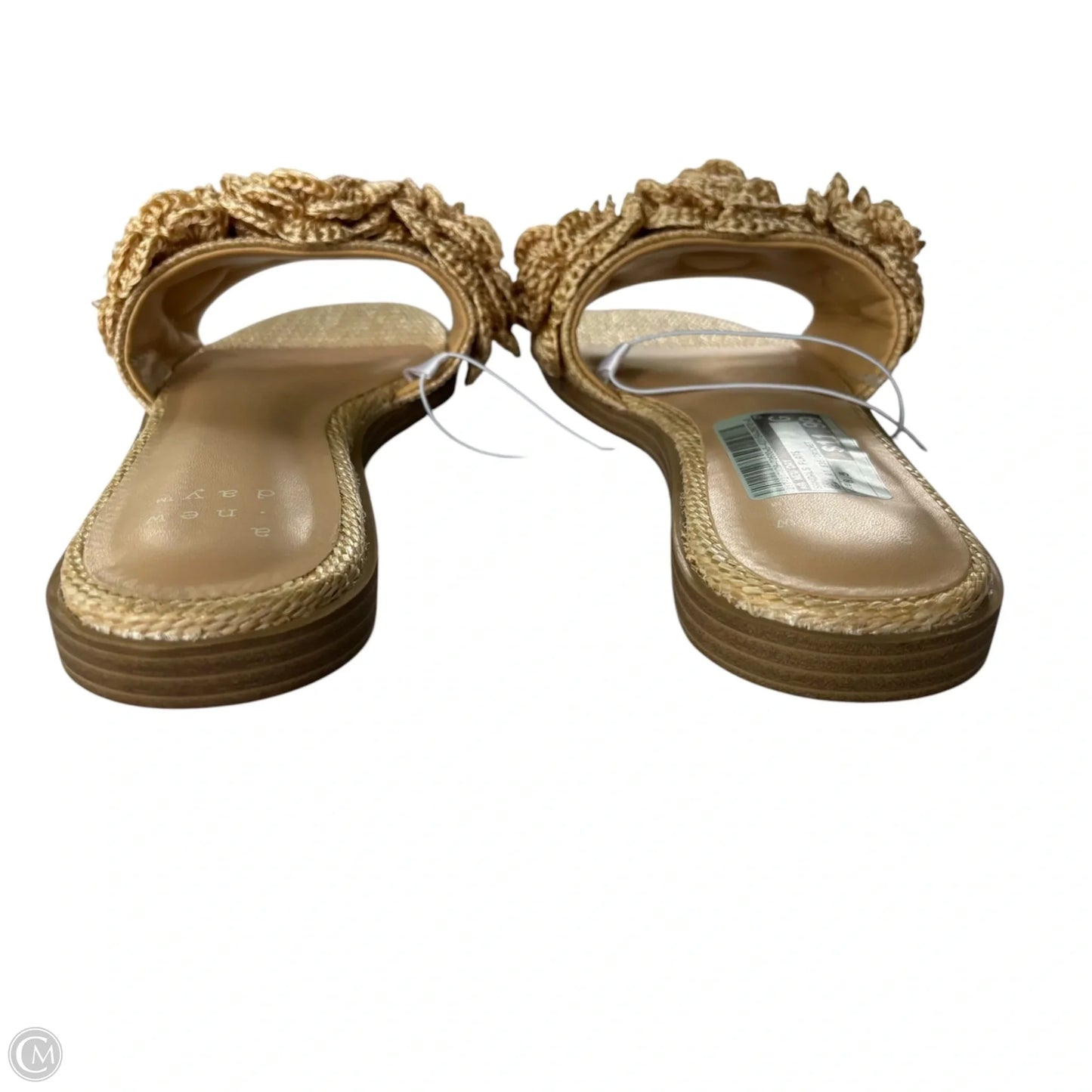 Sandals Flats By A New Day In Tan, Size: 8.5