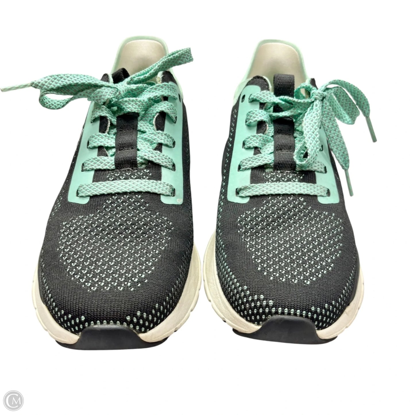 Shoes Designer By Tory Burch In Black & Blue, Size: 9.5