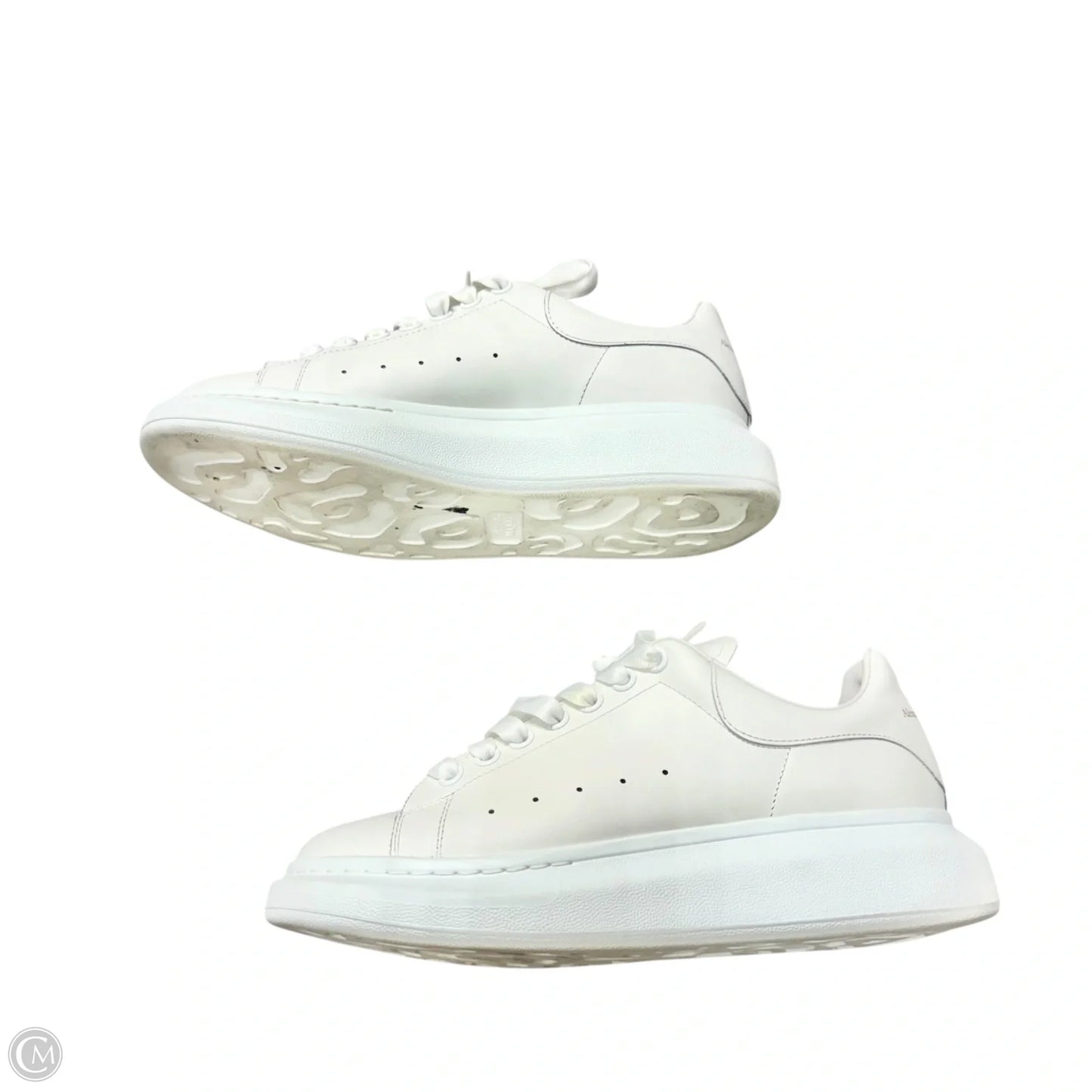 Shoes Luxury Designer By Alexander Mcqueen In White, Size: 9.5