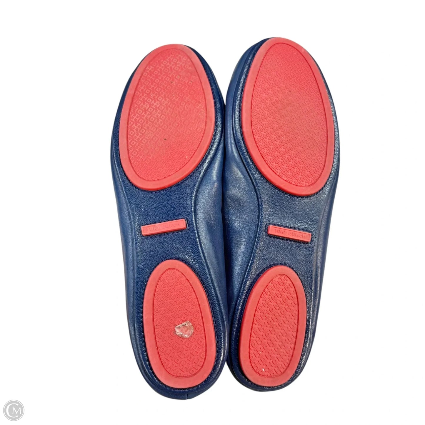 Shoes Designer By Tory Burch In Blue & Red, Size: 10