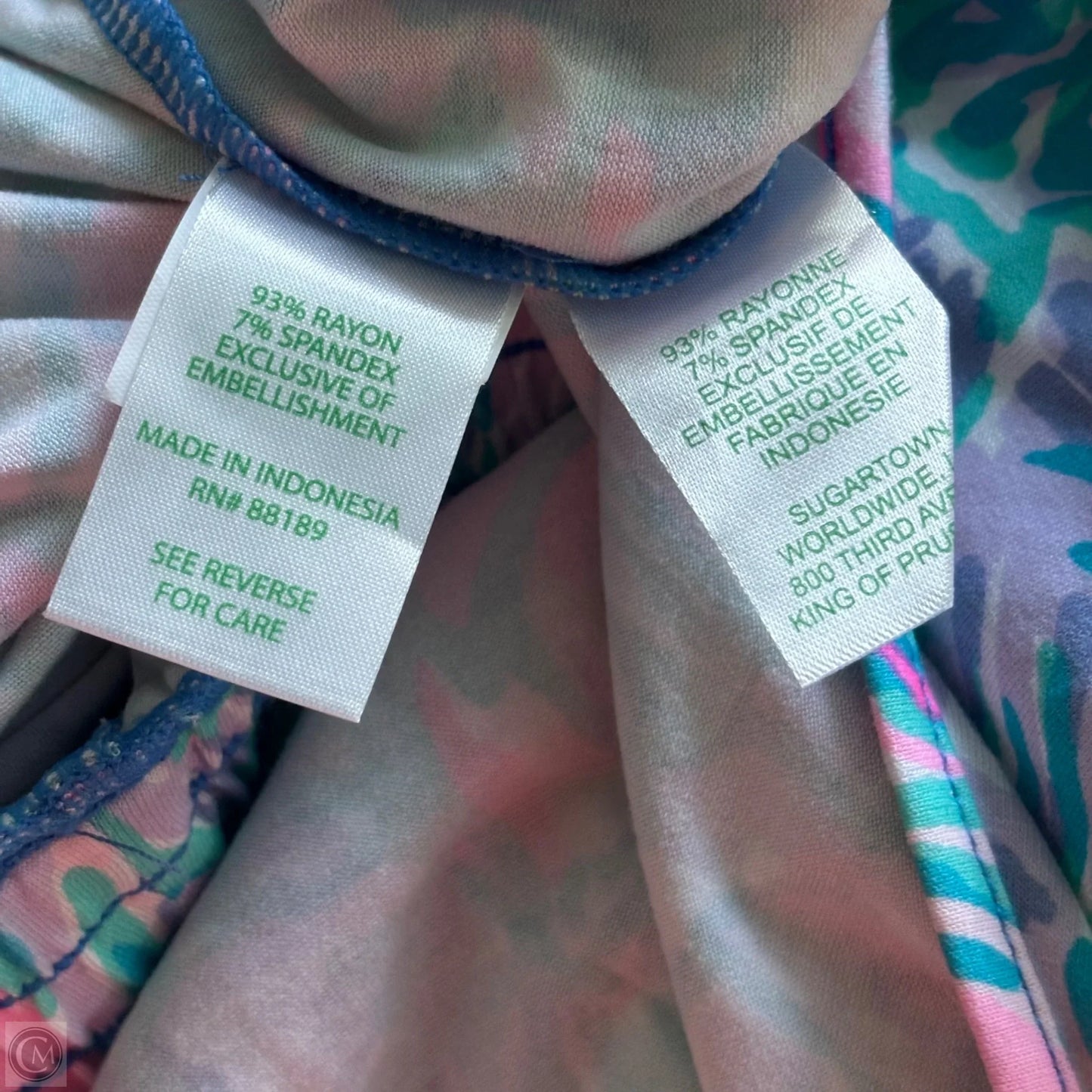 Jumpsuit Designer By Lilly Pulitzer In Floral Print, Size: Xl