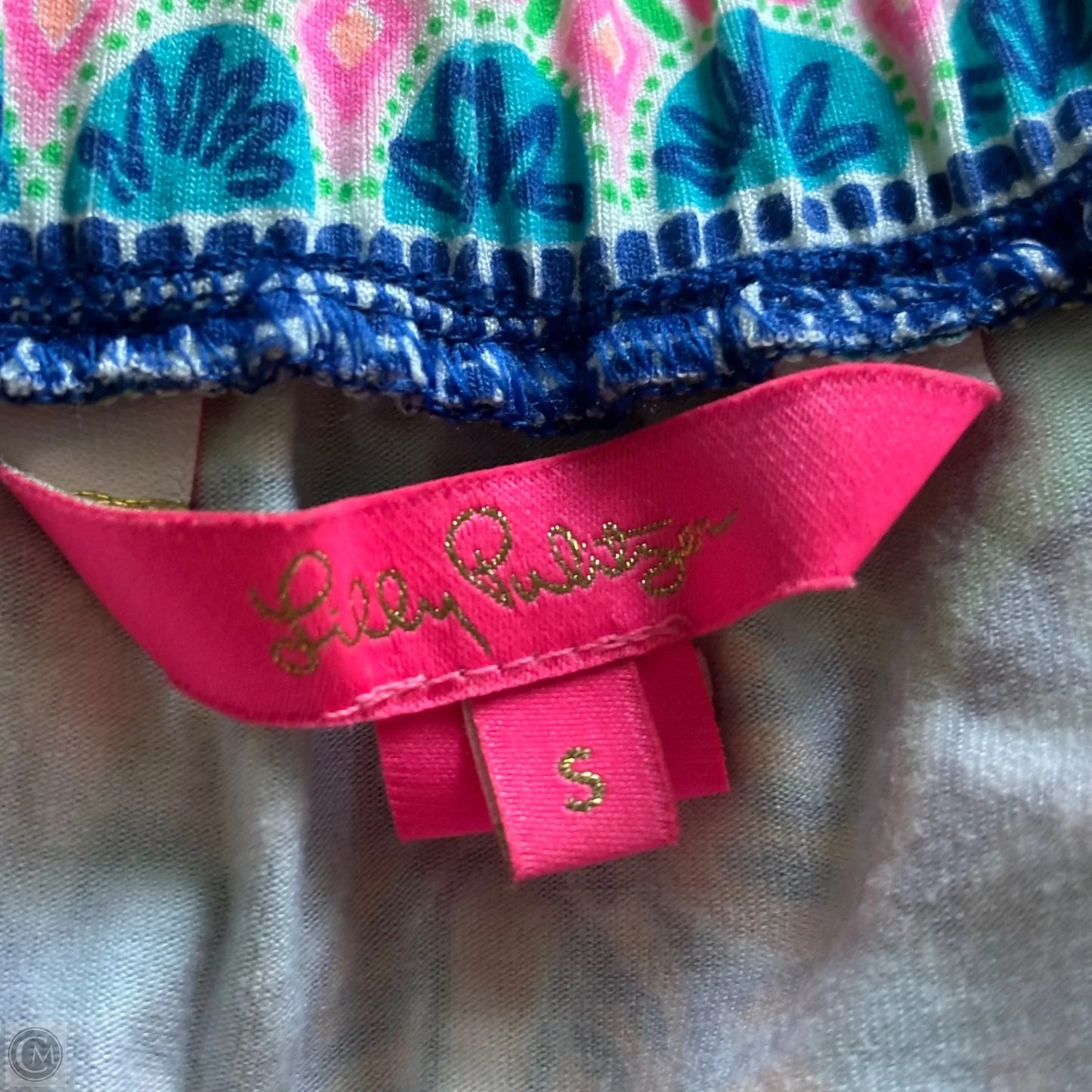 Romper Designer By Lilly Pulitzer In Animal Print, Size: S