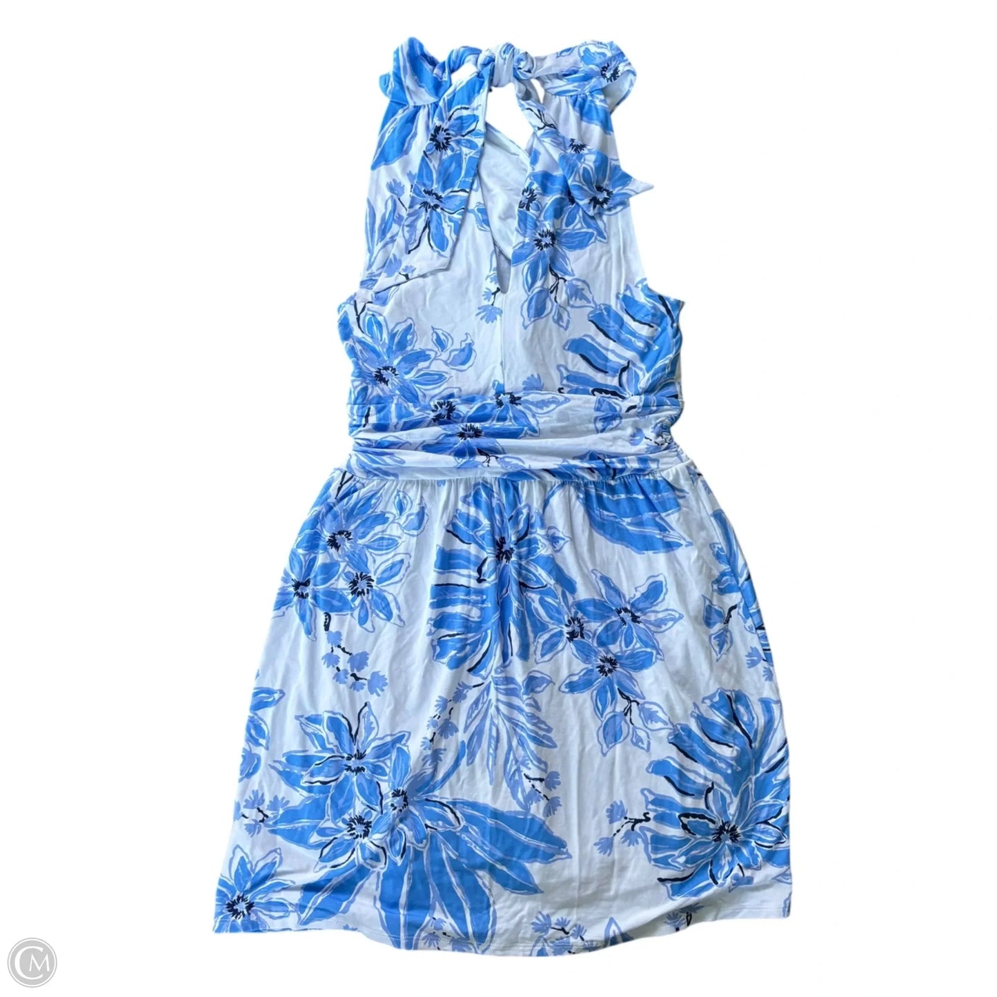 Romper Designer By Lilly Pulitzer In Floral Print, Size: S