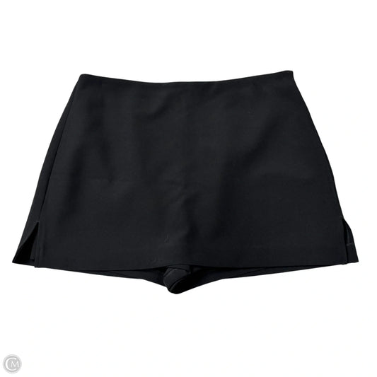 Skort By Express In Black, Size: 14