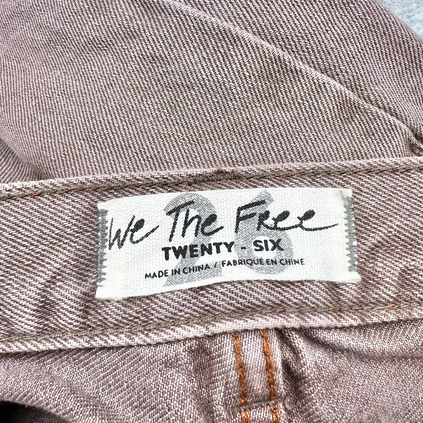 Brown Denim Jeans Straight By Free People, Size: 2