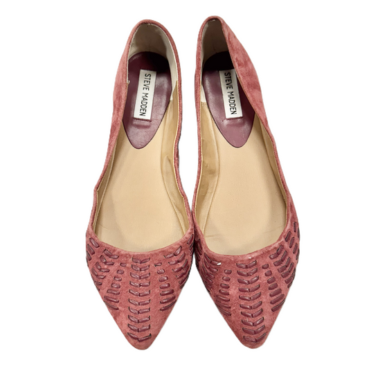 Shoes Flats By Steve Madden In Pink, Size: 10