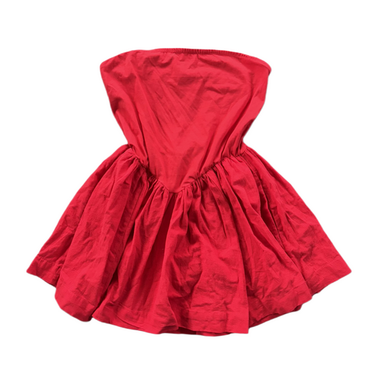 Tunic Sleeveless By Free People In Red, Size: M