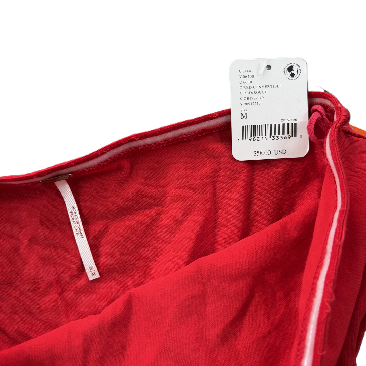 Tunic Sleeveless By Free People In Red, Size: M