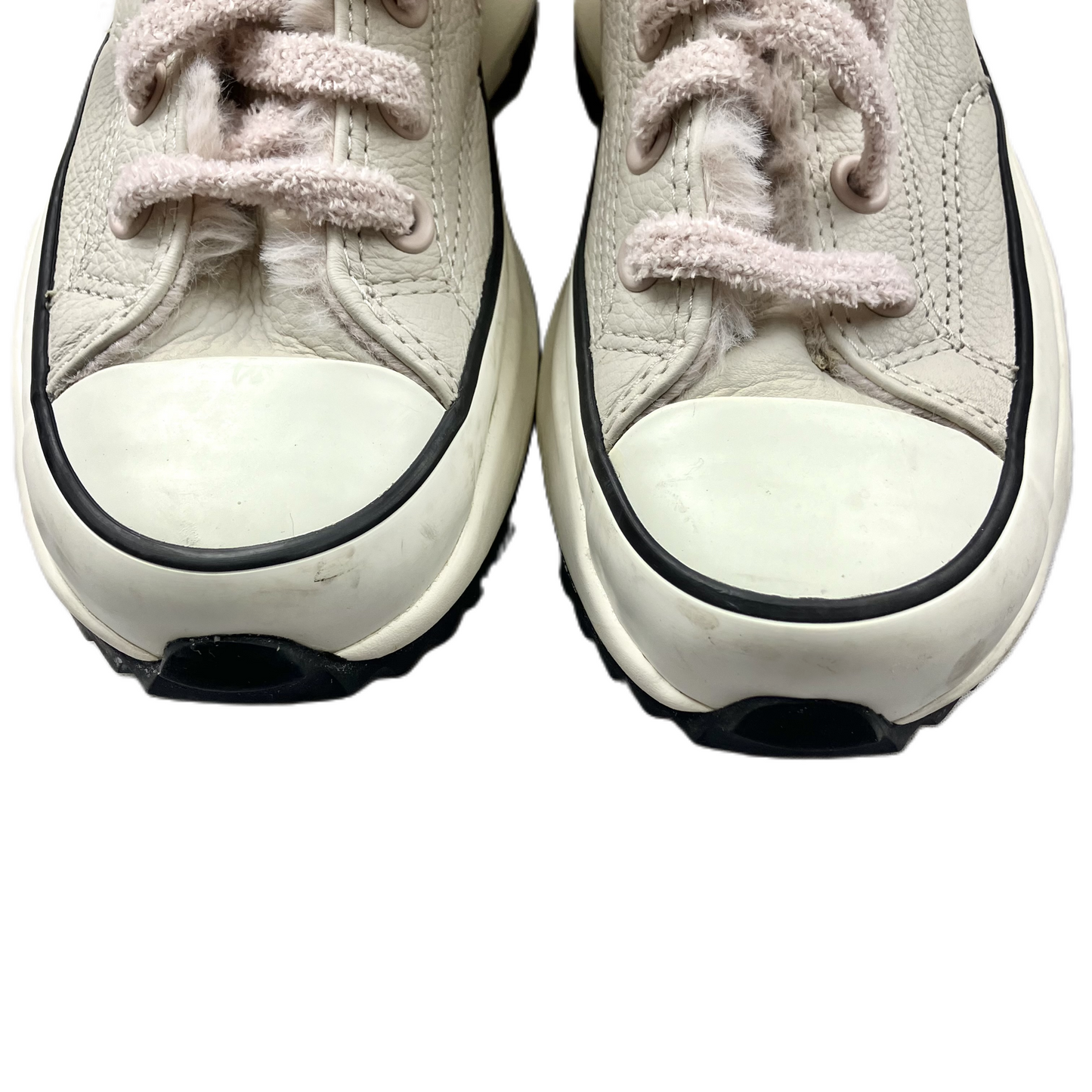 Beige Shoes Sneakers By Converse, Size: 5.5