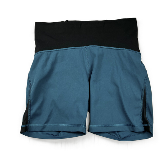 Black & Blue Athletic Shorts By Lululemon, Size: S