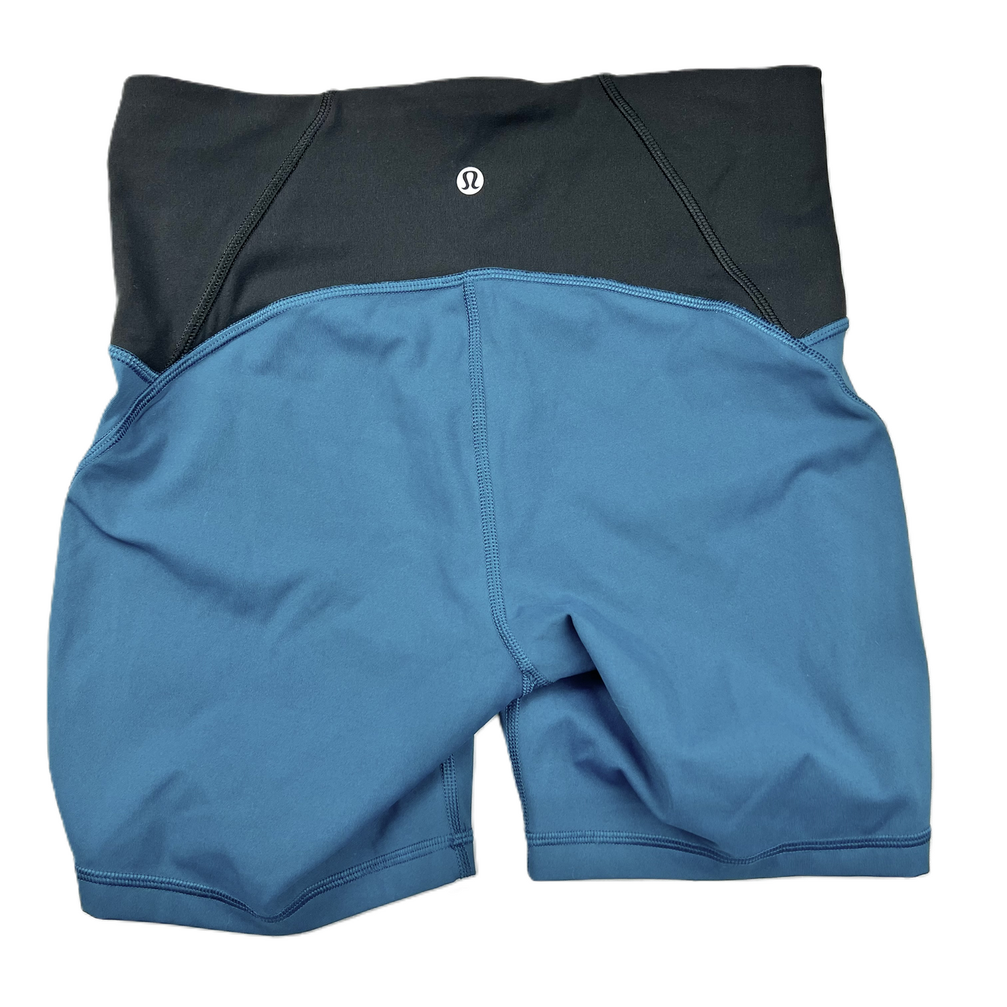 Black & Blue Athletic Shorts By Lululemon, Size: S