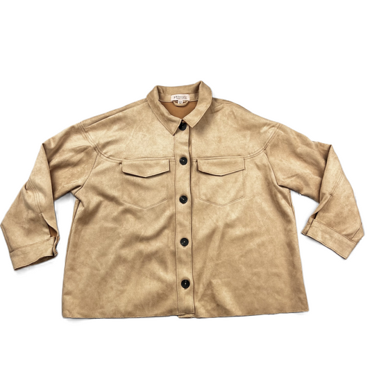 Tan Jacket Other By Philosophy, Size: 2x