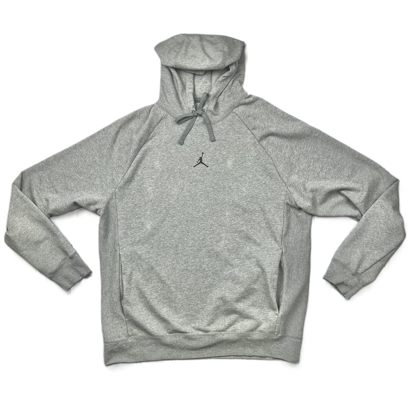 Grey Sweatshirt Designer By Jordan, Size: L