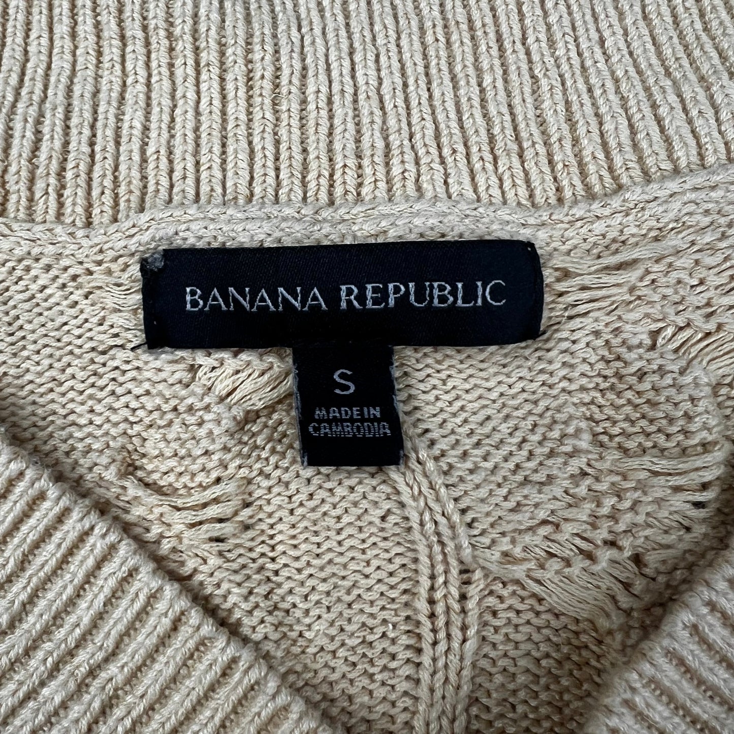 Yellow Sweater By Banana Republic, Size: S