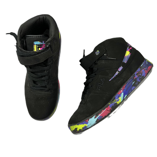 Multi-colored Shoes Sneakers By Fila, Size: 8.5