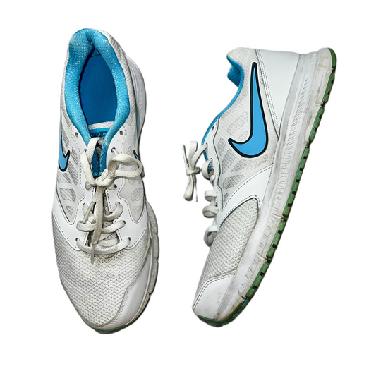 Shoes Athletic By Nike In Blue & White, Size: 10