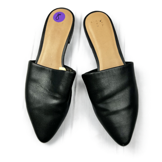 Black Shoes Flats By A New Day, Size: 8