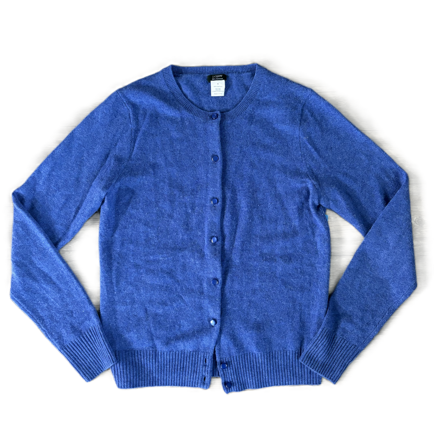 Sweater Cashmere By J. Crew In Blue, Size: M