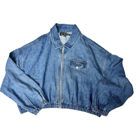 Jacket Denim By J. Crew In Blue Denim, Size: Xl