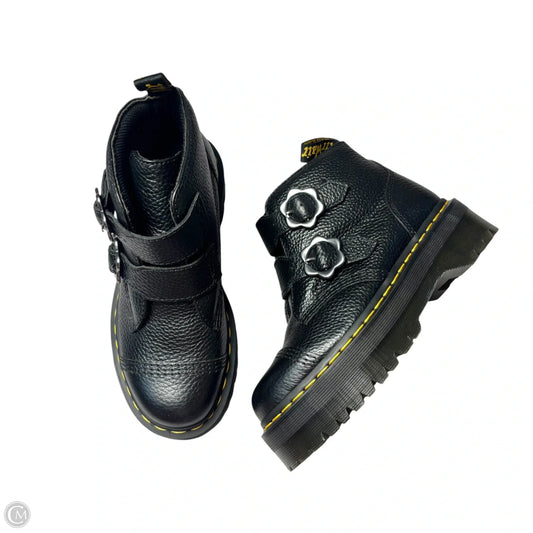 Boots Leather By Dr Martens In Black, Size: 7