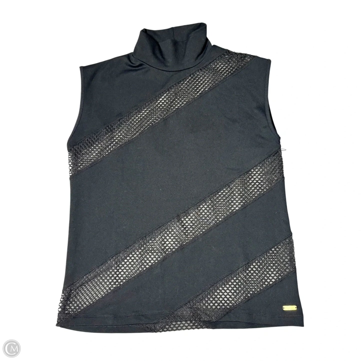 Athletic Top Short Sleeve By Prjon In Black, Size: S