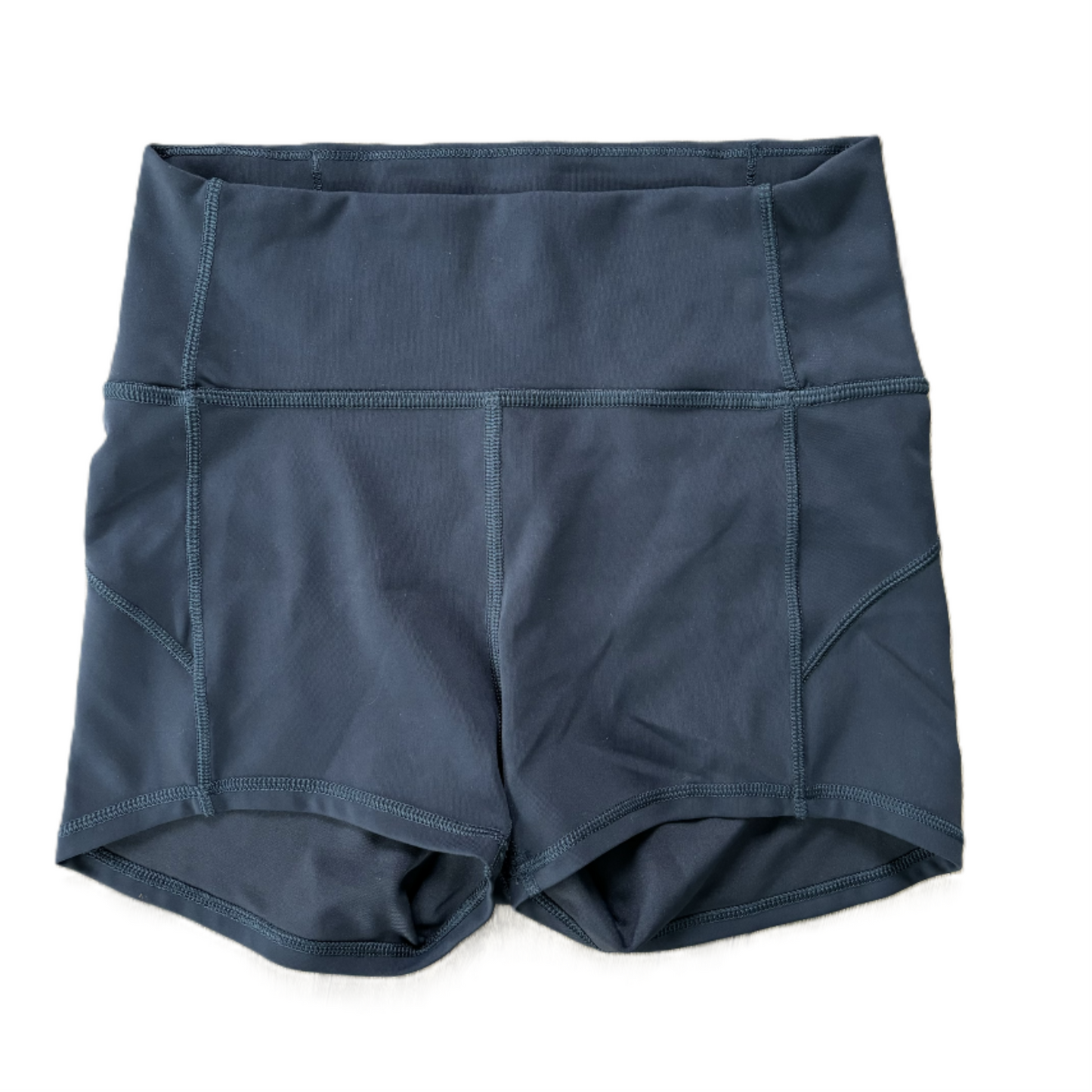 Athletic Shorts By Lululemon In Blue, Size: 4