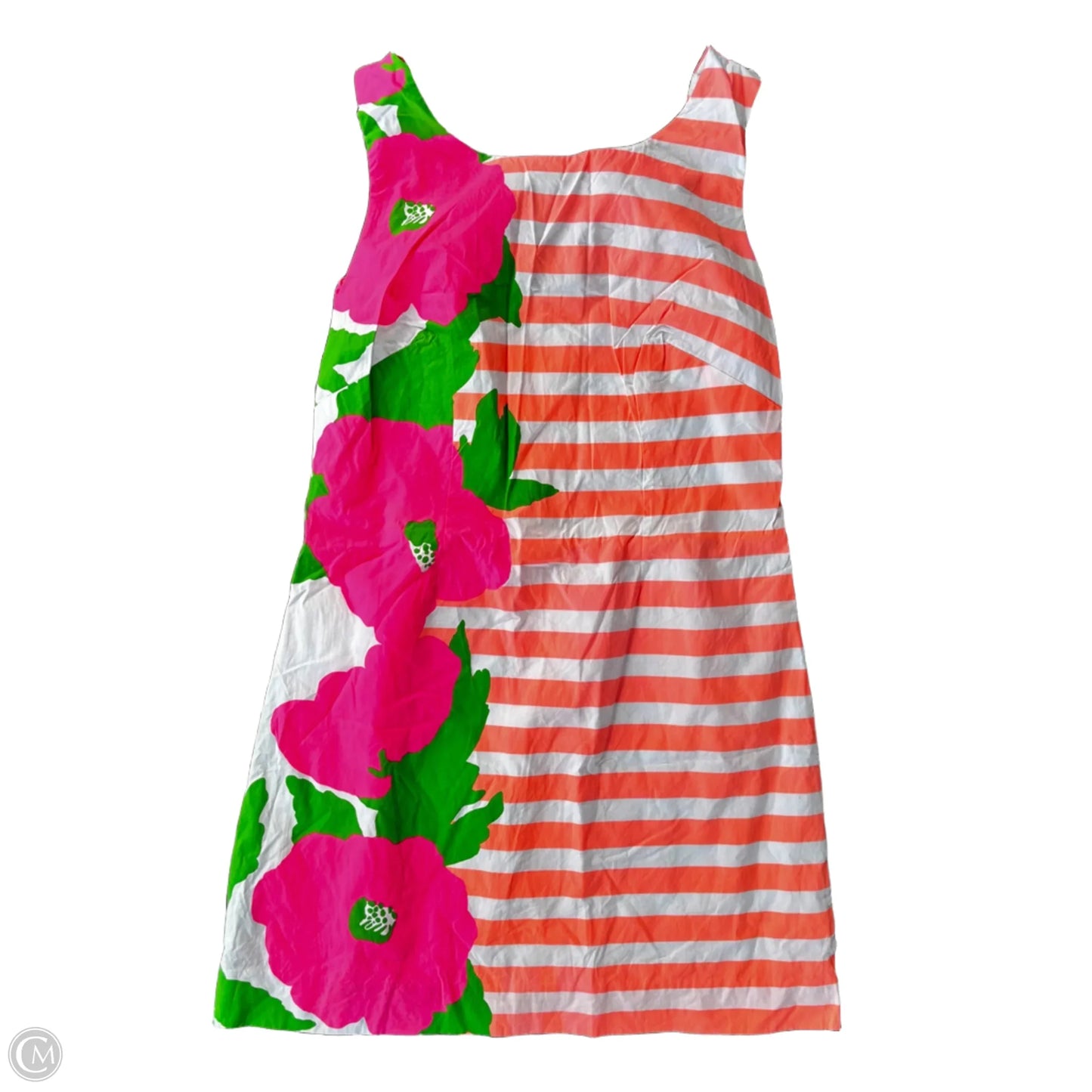 Dress Designer By Lilly Pulitzer In Orange & Pink, Size: S