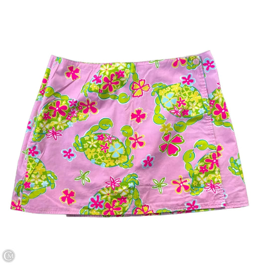 Skirt Designer By Lilly Pulitzer In Blue & Pink, Size: S
