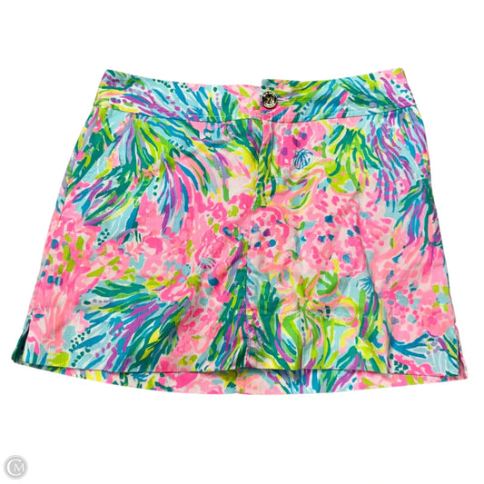 Skirt Designer By Lilly Pulitzer In Pink & Purple, Size: 0