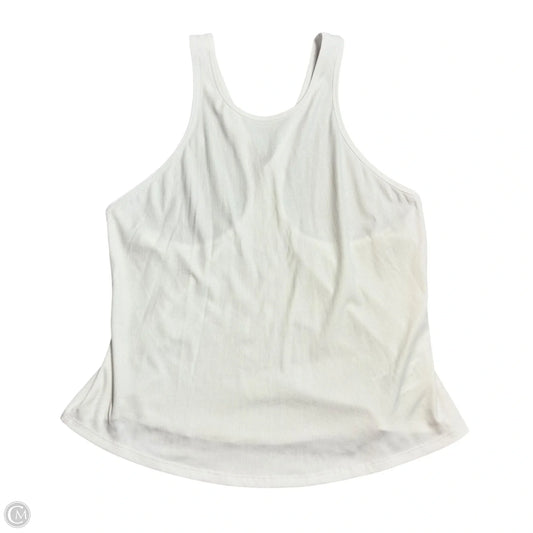Athletic Tank Top By Athleta In White, Size: Xl