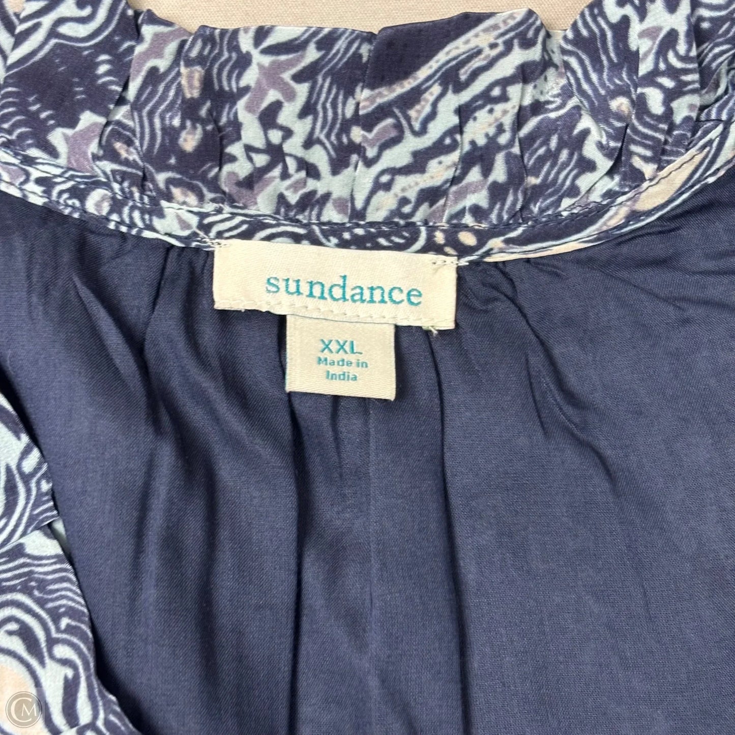 Dress Party Short By Sundance In Blue, Size: Xxl