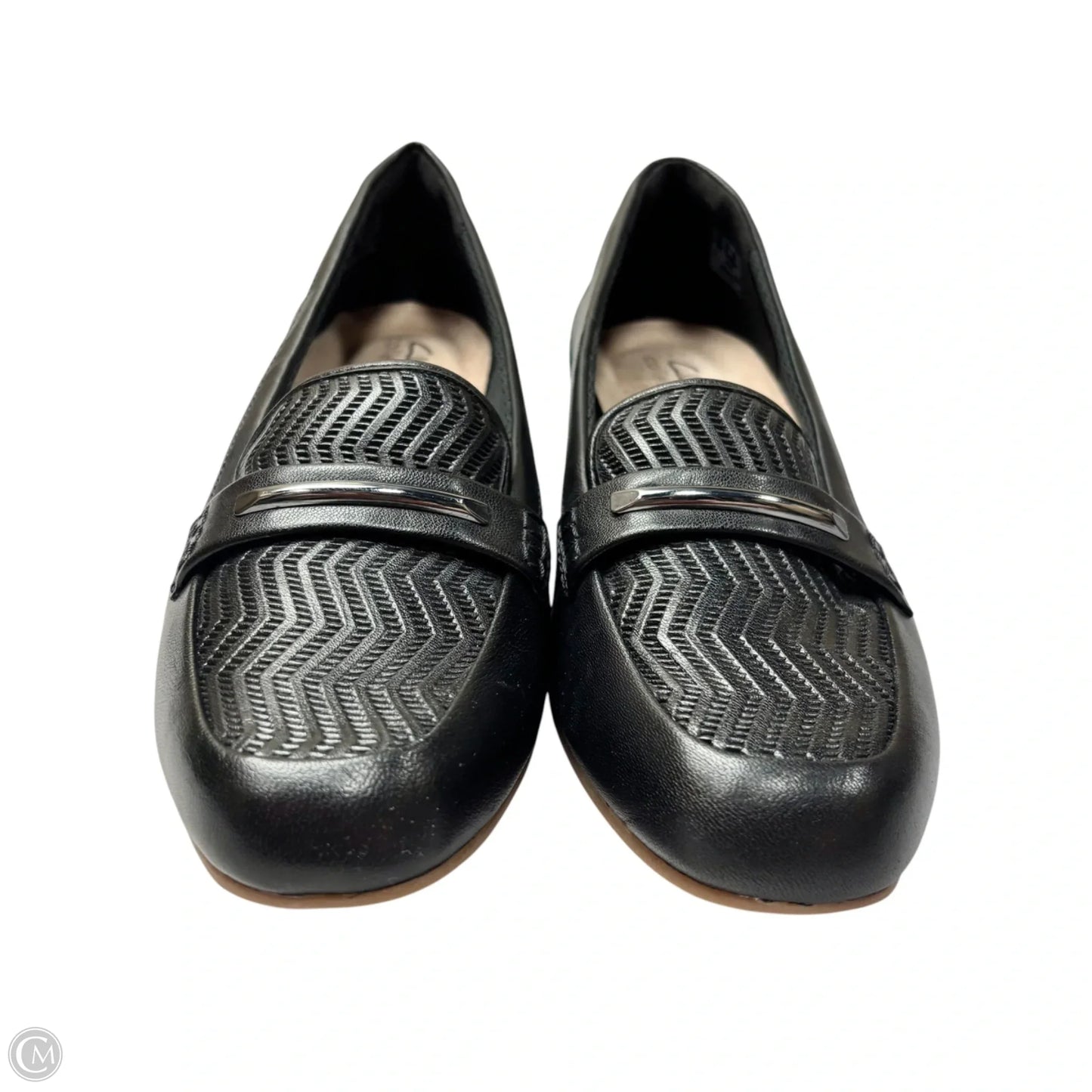 Shoes Heels Kitten By Clarks In Black, Size: 8.5